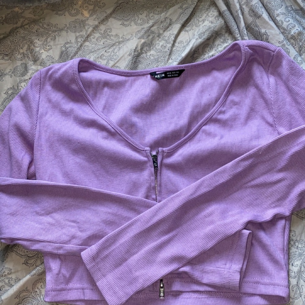 shein xs zip up
